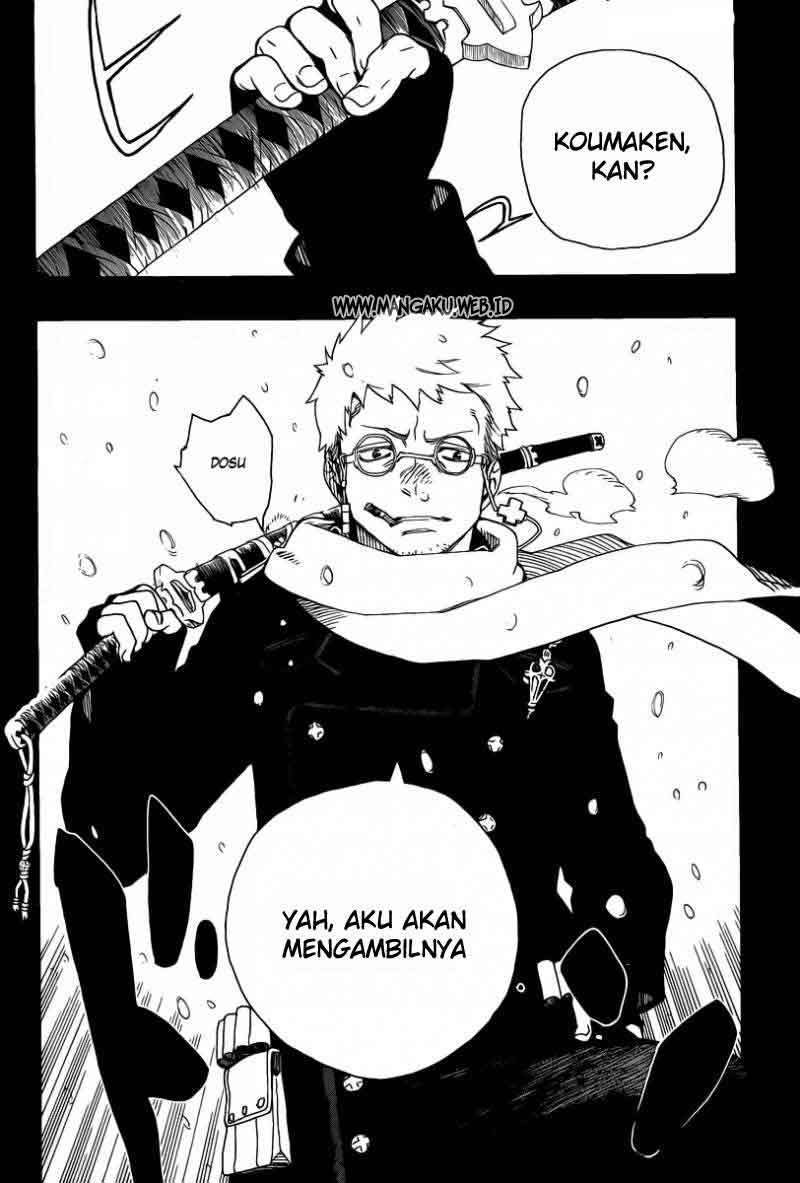 Ao no Exorcist Chapter 23 Gambar 28