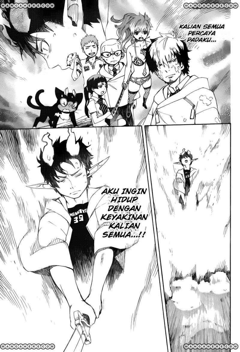 Ao no Exorcist Chapter 33 Gambar 13