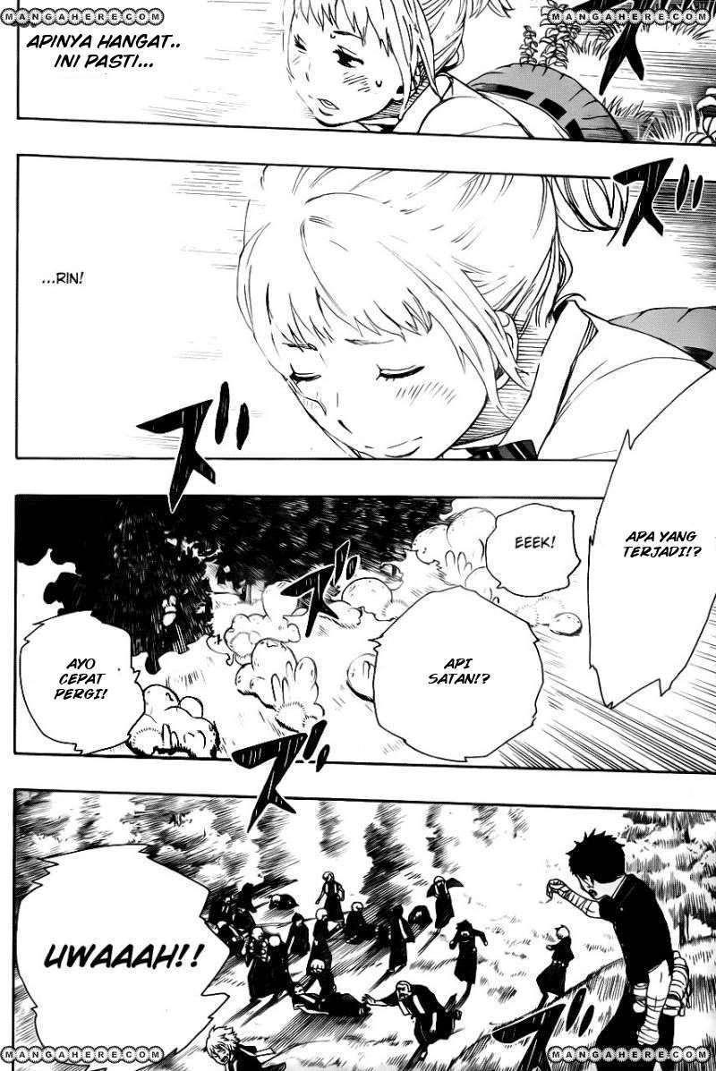 Ao no Exorcist Chapter 33 Gambar 19