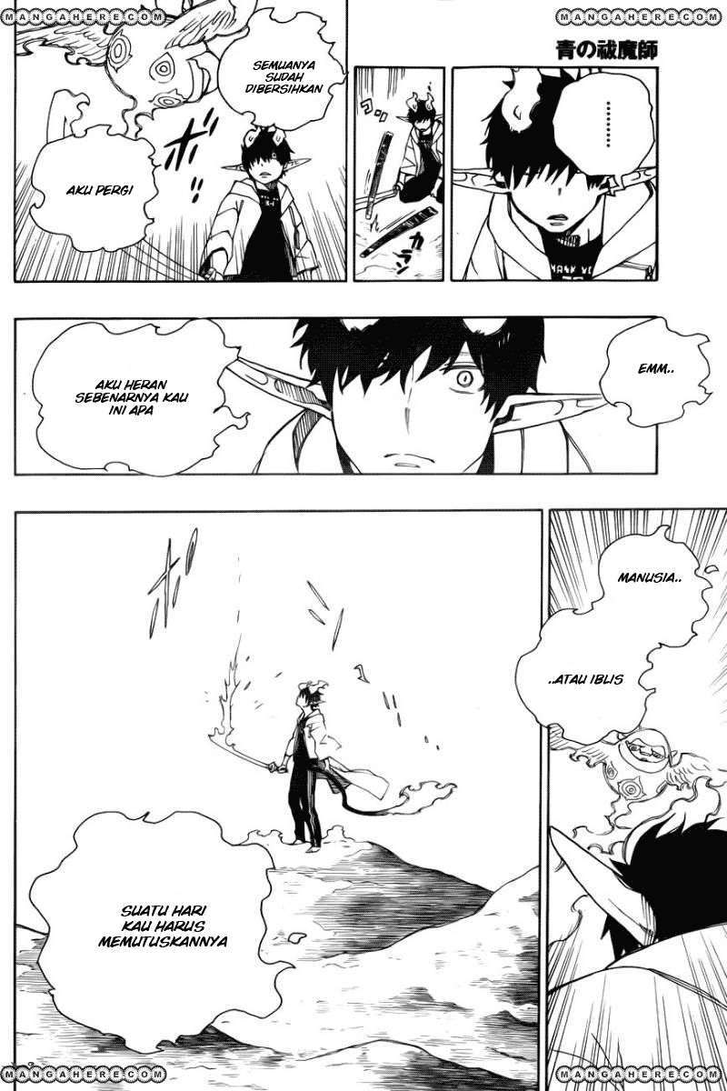 Ao no Exorcist Chapter 33 Gambar 23