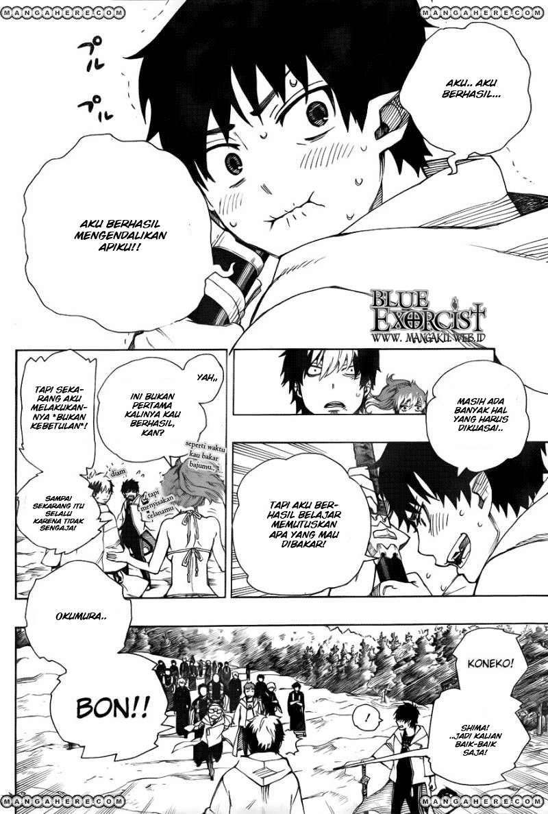 Ao no Exorcist Chapter 33 Gambar 25