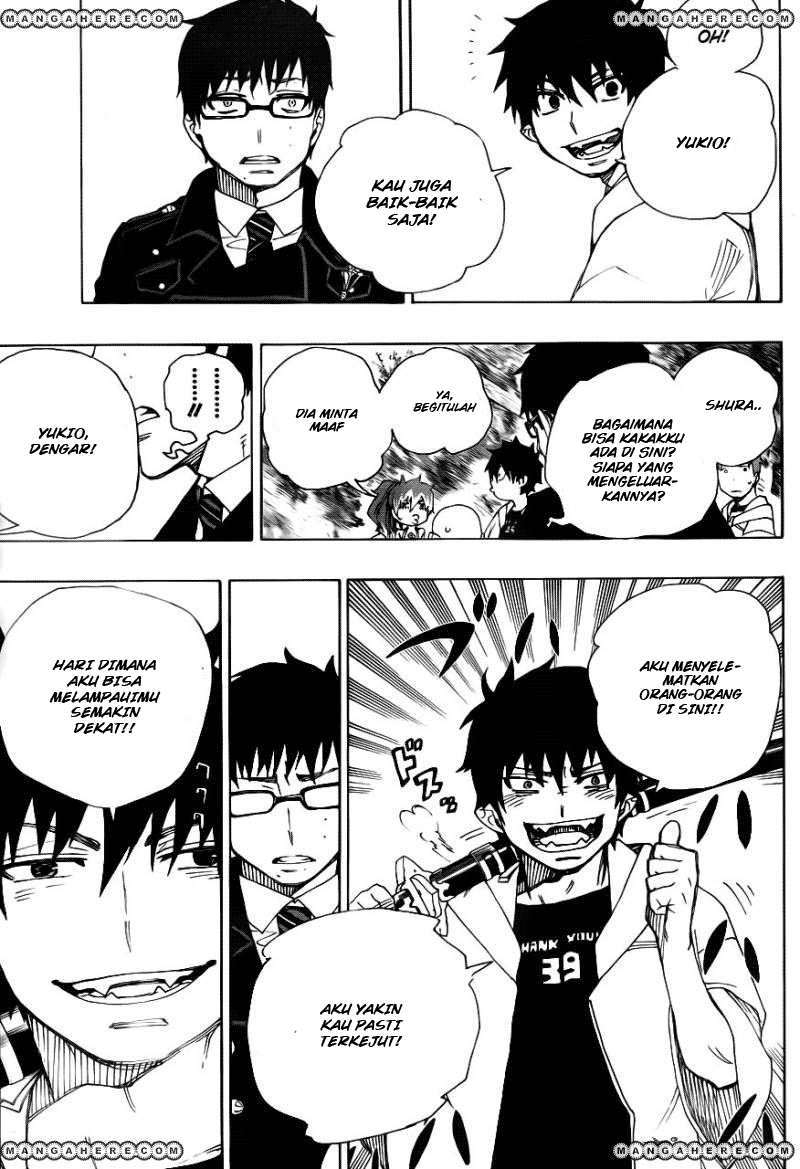 Ao no Exorcist Chapter 33 Gambar 28