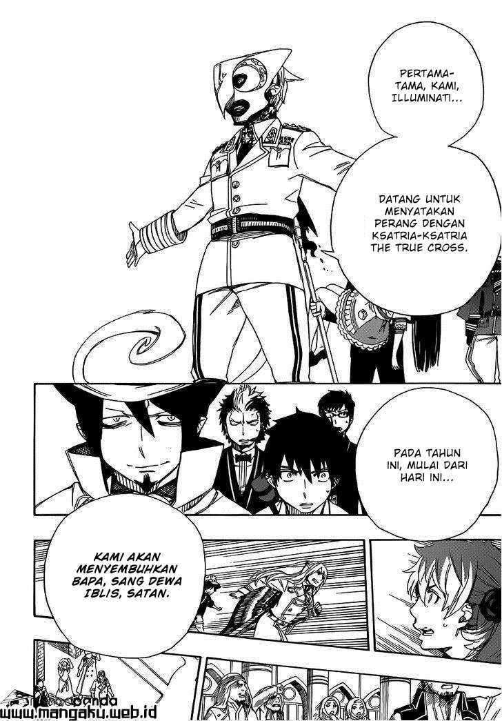Ao no Exorcist Chapter 49.1 Gambar 17