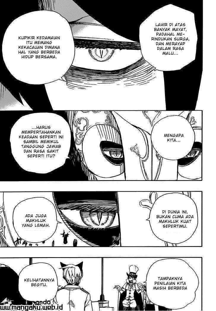 Ao no Exorcist Chapter 49.1 Gambar 20
