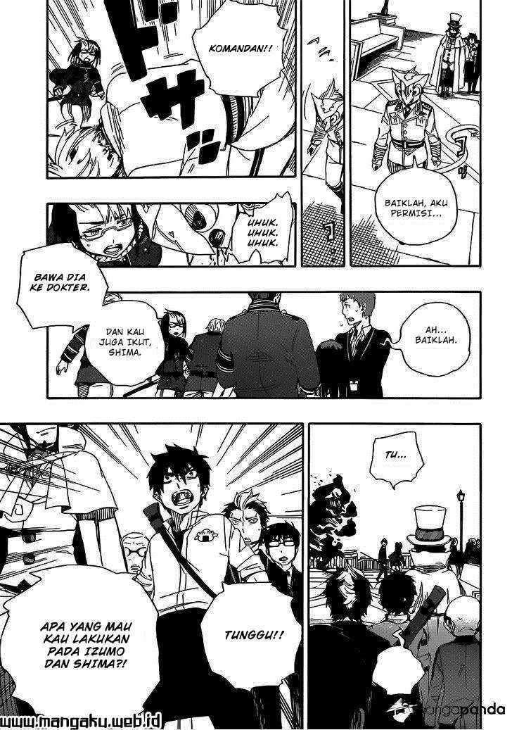 Ao no Exorcist Chapter 49.1 Gambar 22