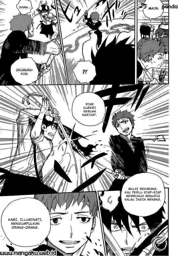 Ao no Exorcist Chapter 49.1 Gambar 24