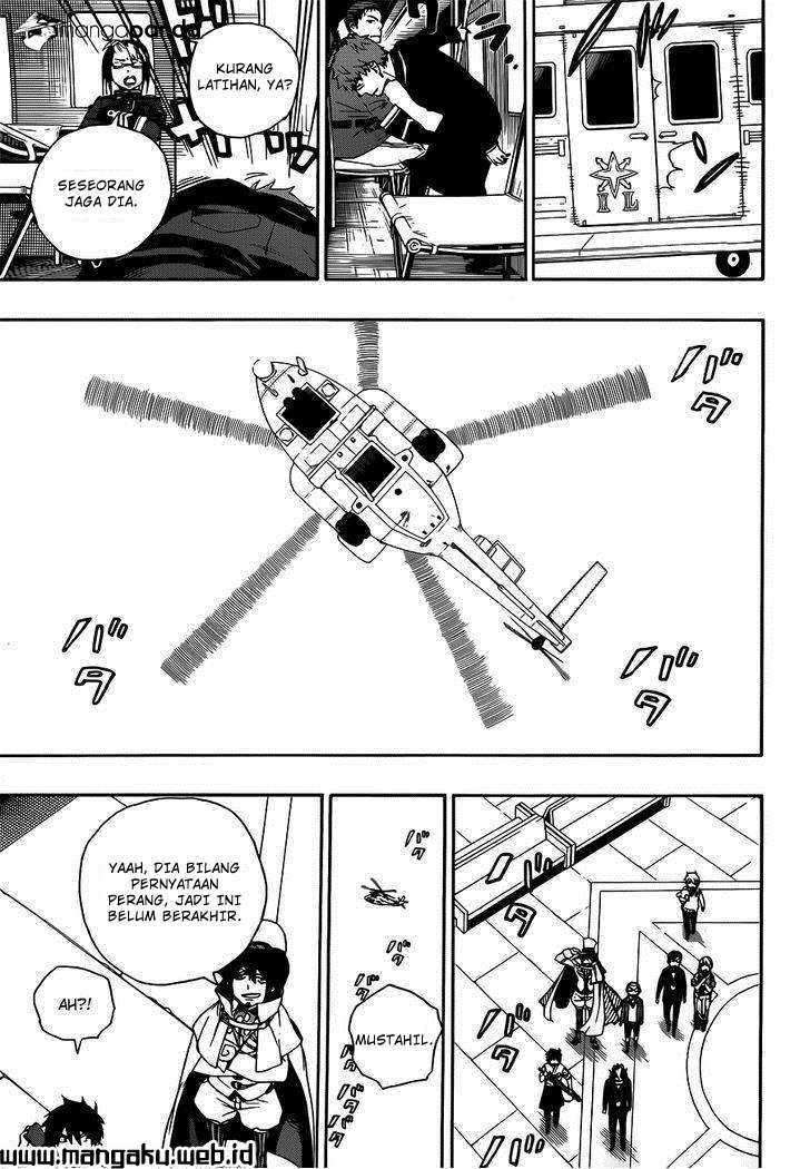 Ao no Exorcist Chapter 49.1 Gambar 28