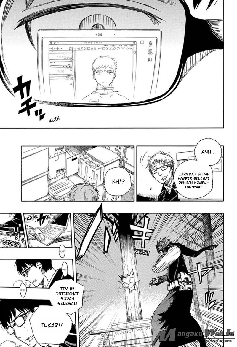 Ao no Exorcist Chapter 93 Gambar 4