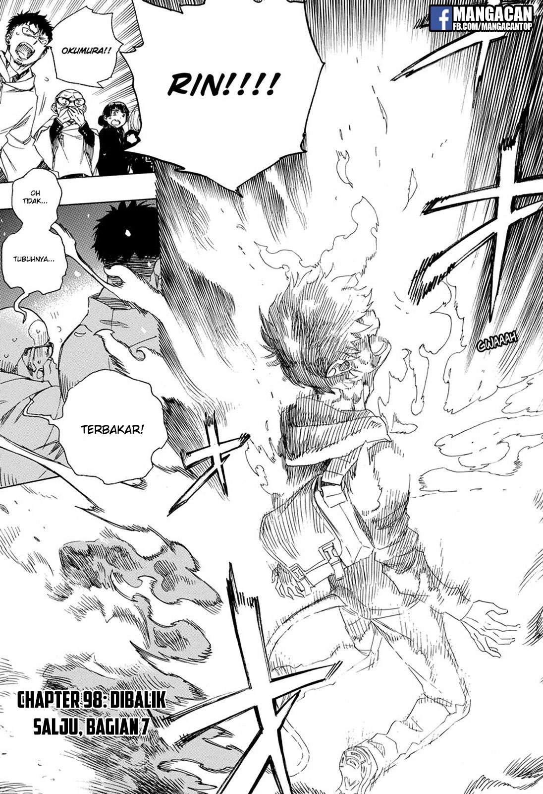 Ao no Exorcist Chapter 98 Gambar 1