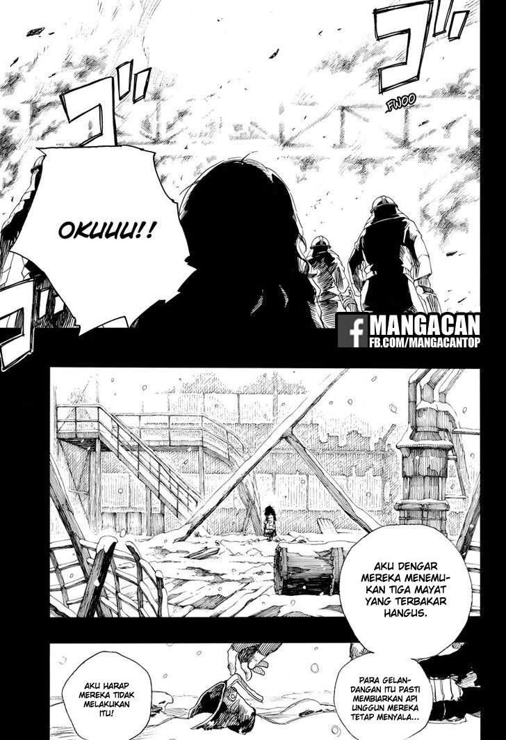 Ao no Exorcist Chapter 100 Gambar 19