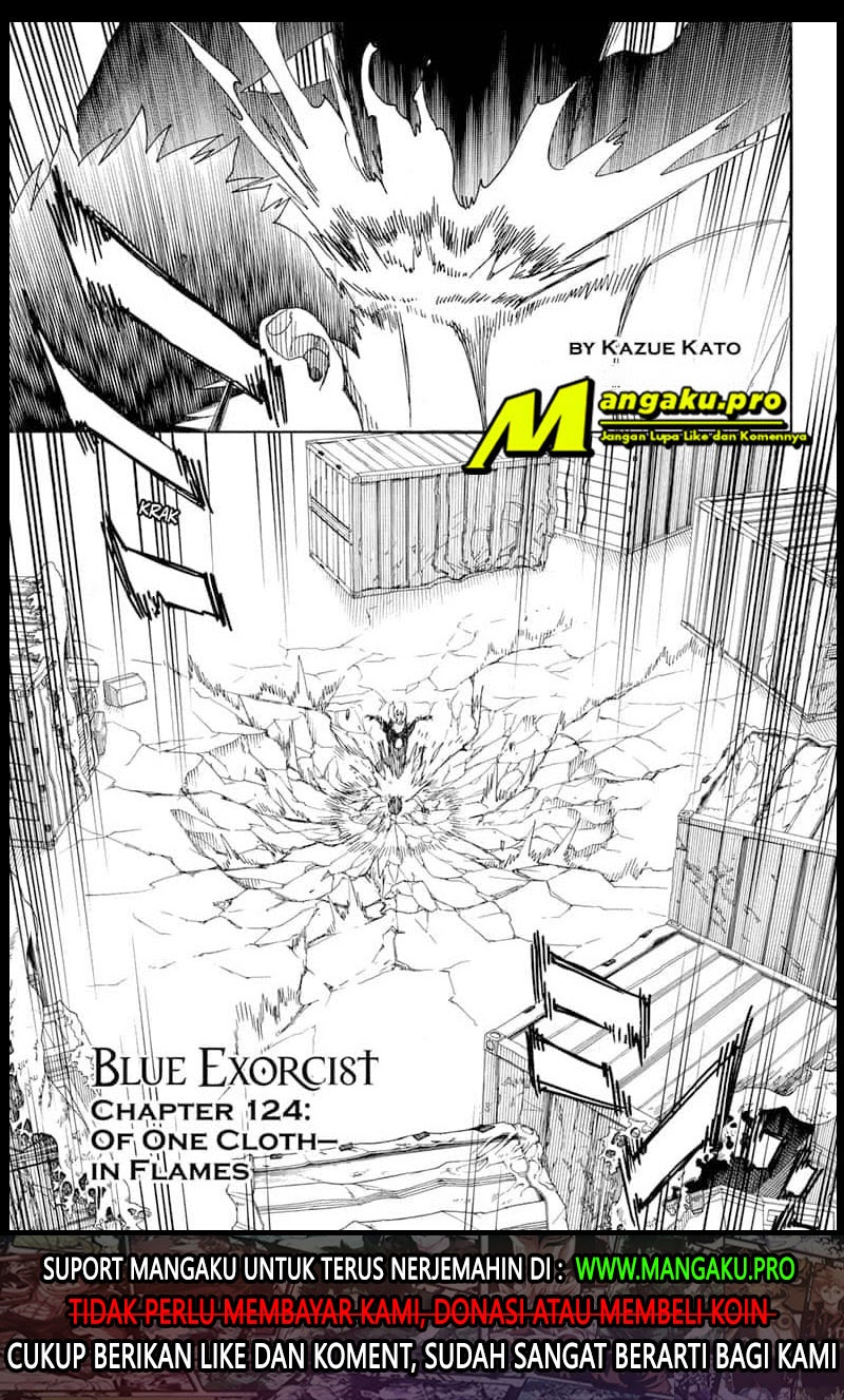 Ao no Exorcist Chapter 124.1 Gambar 2