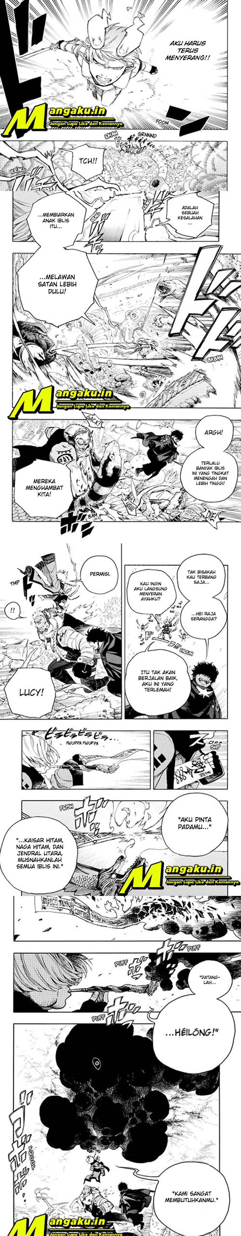 Ao no Exorcist Chapter 133 Gambar 3