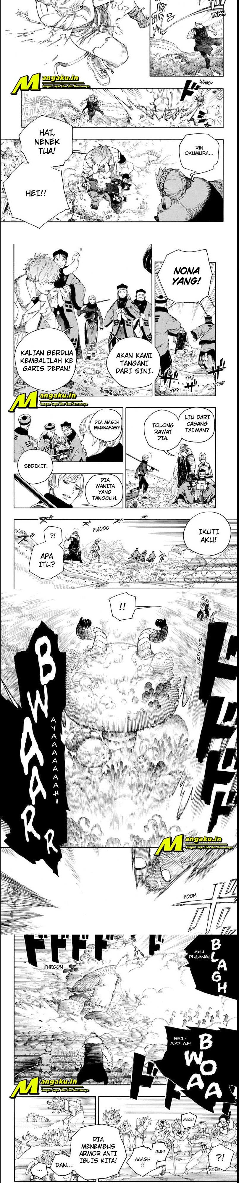 Ao no Exorcist Chapter 134.1 Gambar 3