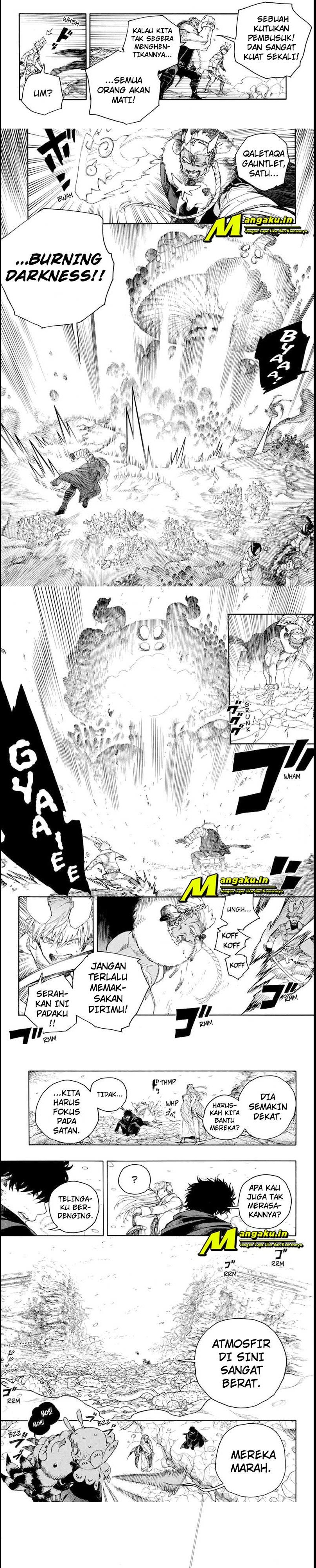 Ao no Exorcist Chapter 134.1 Gambar 4