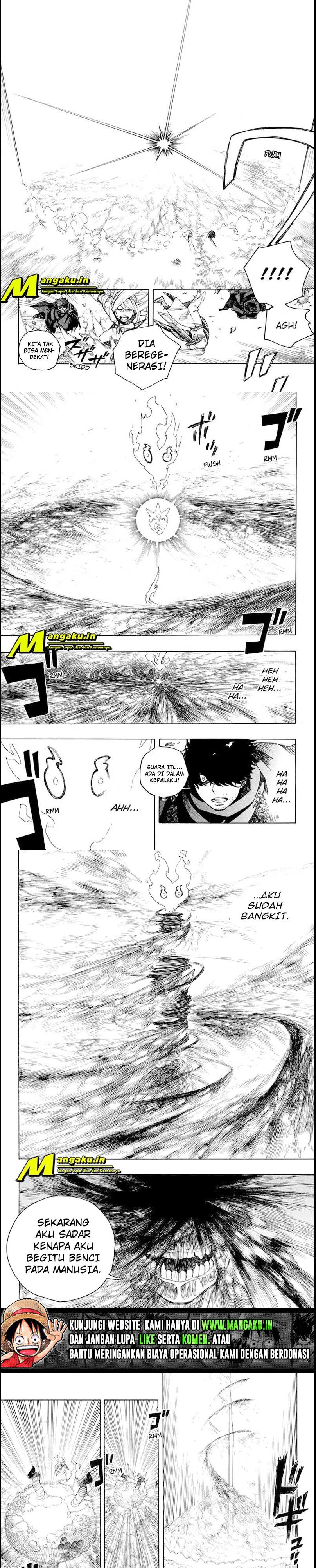 Ao no Exorcist Chapter 134.1 Gambar 5