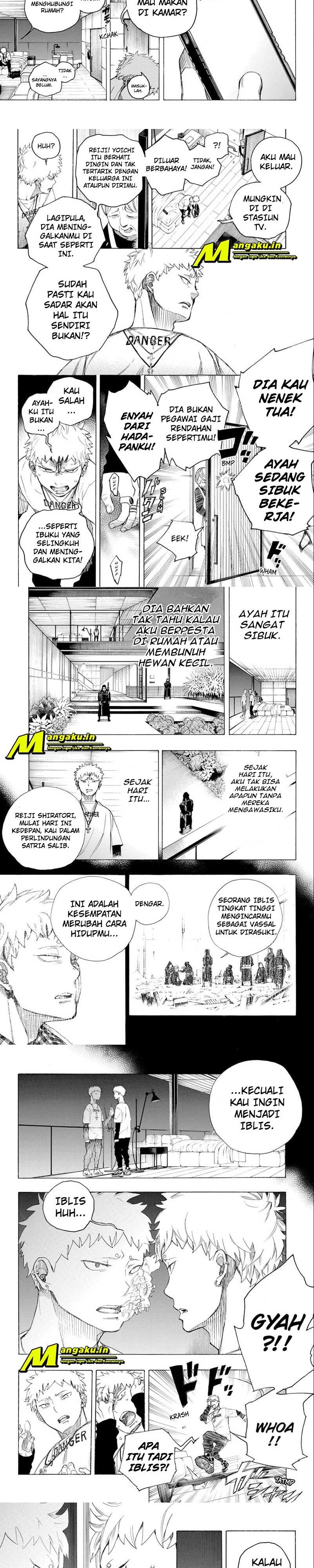 Ao no Exorcist Chapter 134.2 Gambar 4