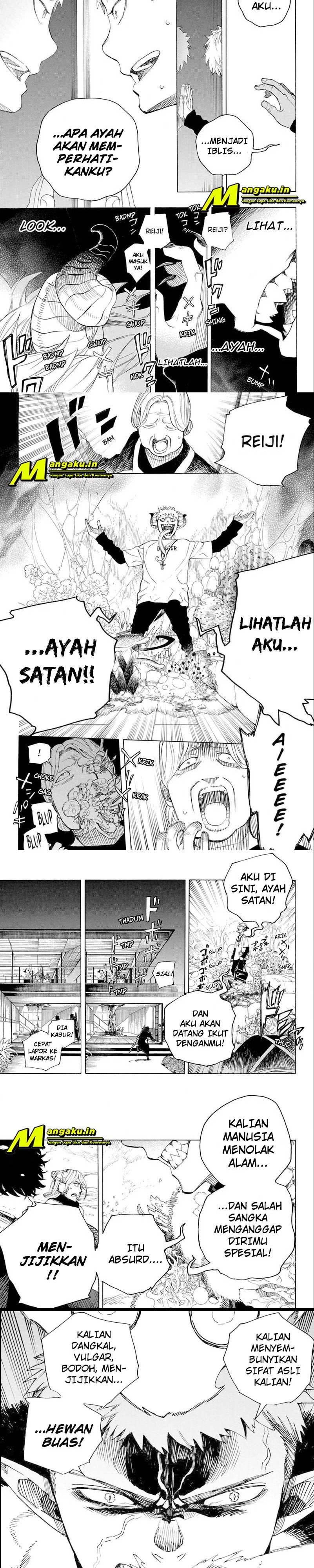 Ao no Exorcist Chapter 134.2 Gambar 5