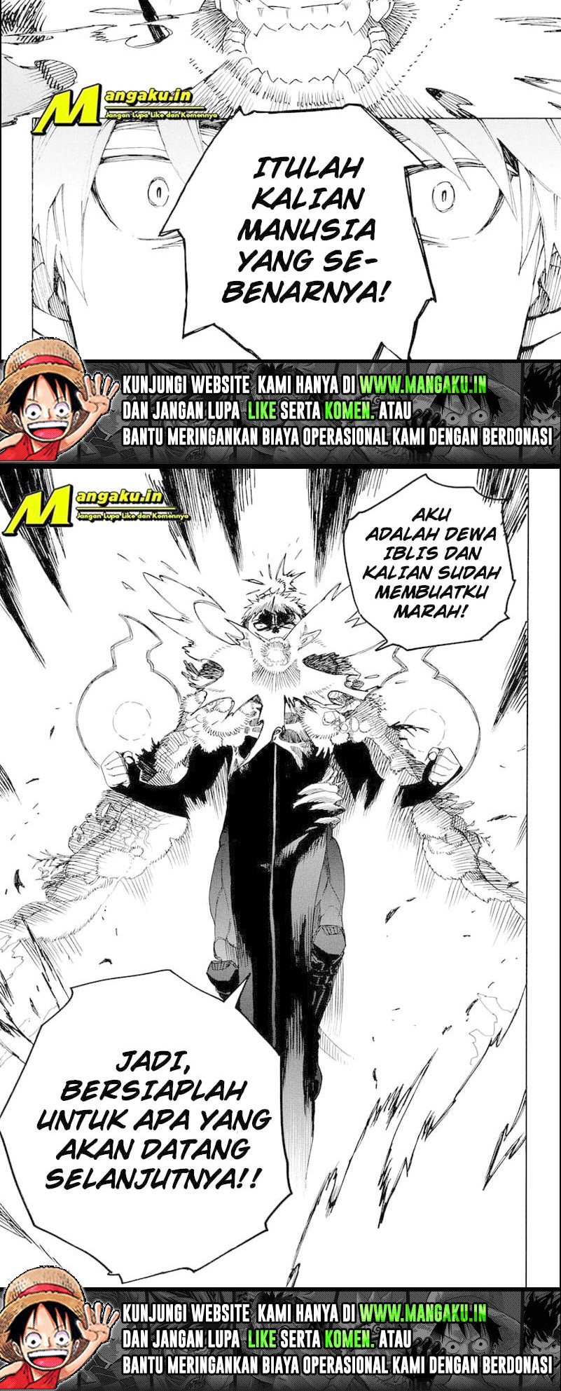 Ao no Exorcist Chapter 134.2 Gambar 6