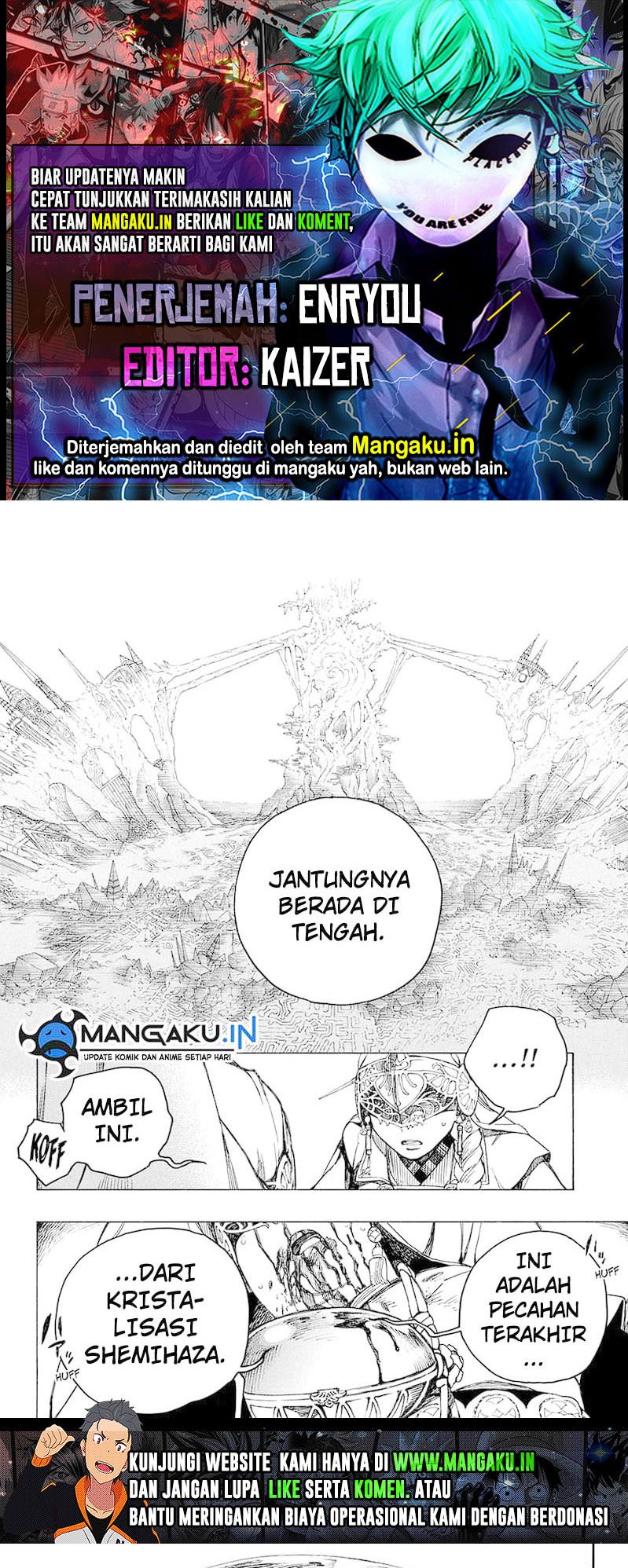 Ao no Exorcist Chapter 141.2 Gambar 1