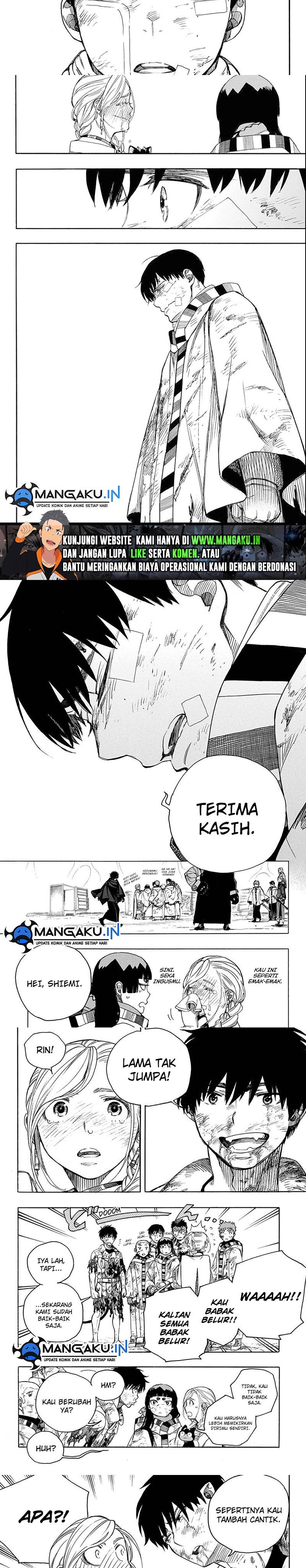 Ao no Exorcist Chapter 142 Gambar 4