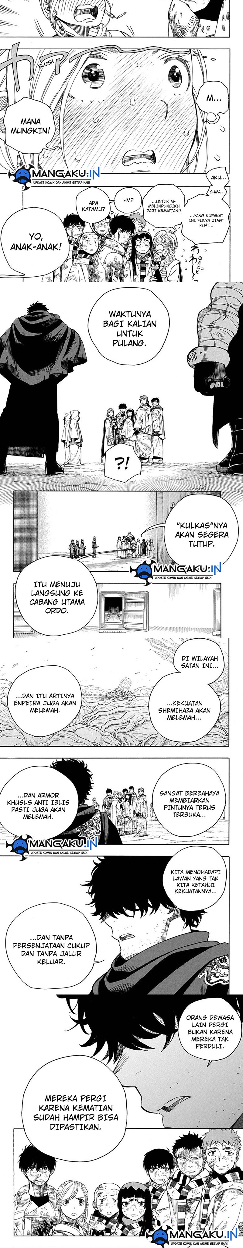 Ao no Exorcist Chapter 142 Gambar 5