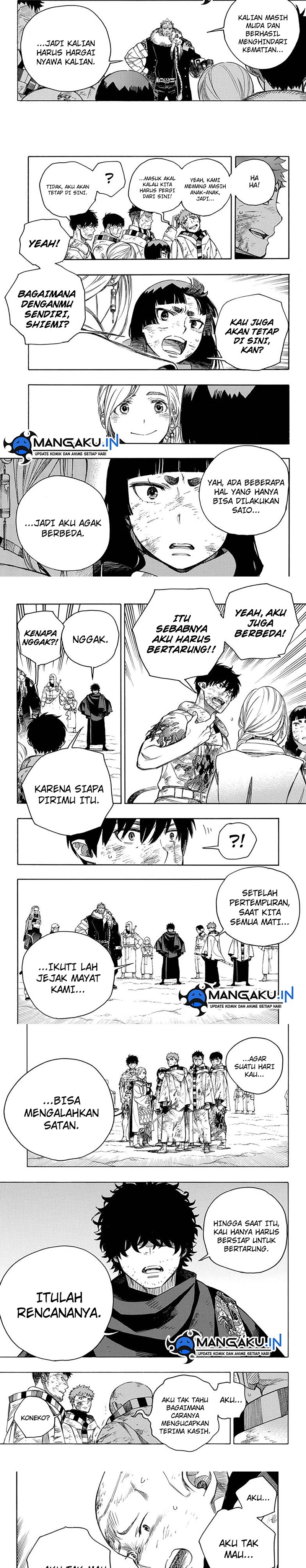 Ao no Exorcist Chapter 142 Gambar 6