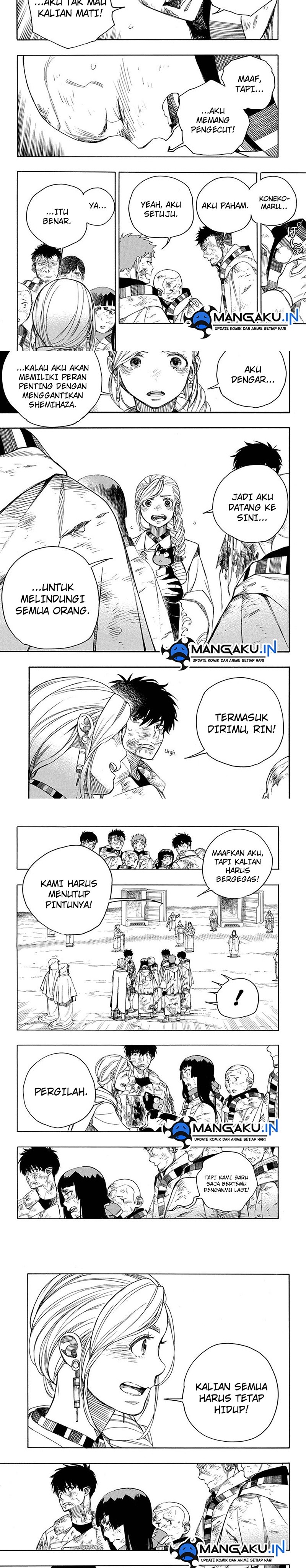 Ao no Exorcist Chapter 142 Gambar 7