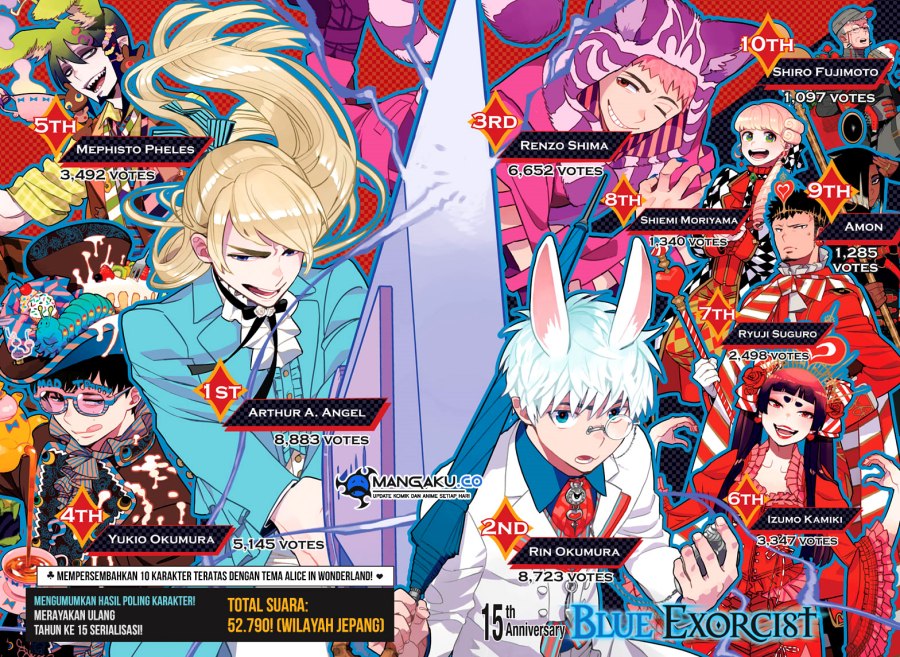 Ao no Exorcist Chapter 152 Gambar 2