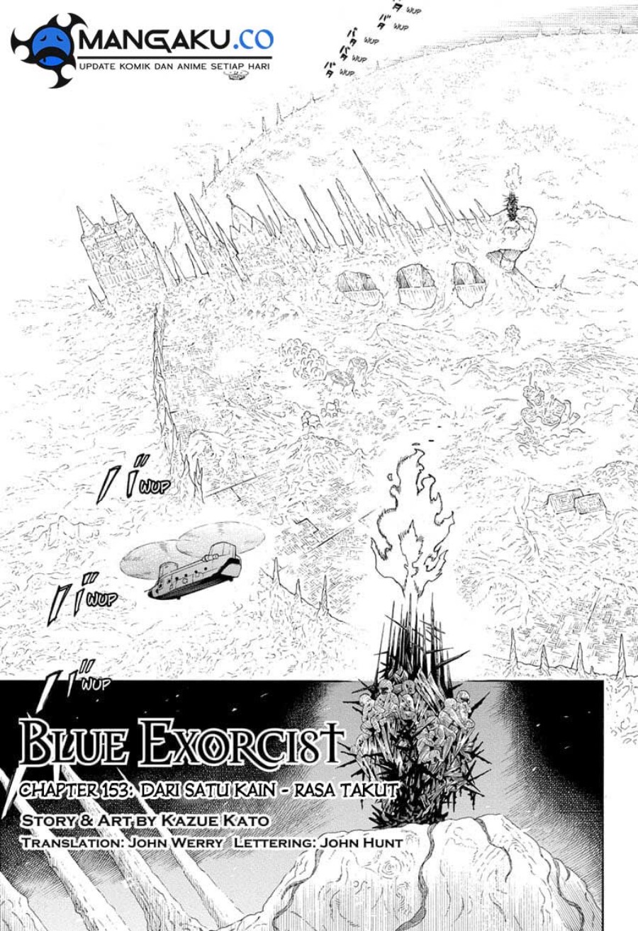 Ao no Exorcist Chapter 153.1 Gambar 2