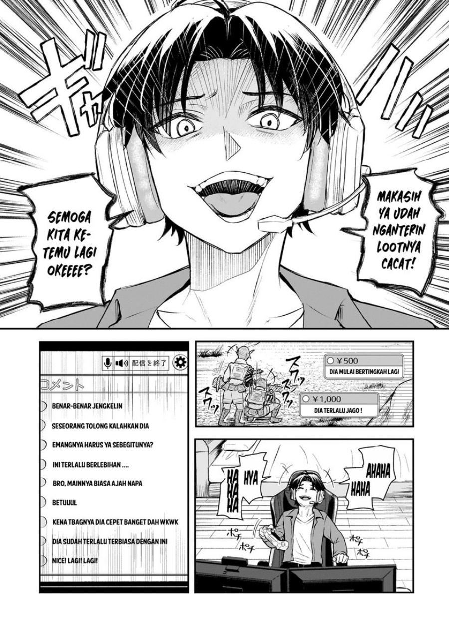 Aorikei Game Haishinsha (20-sai), Haishin no Kiri Wasure ni Yori Ii Hito Bare Suru. Chapter 01 Gambar 3