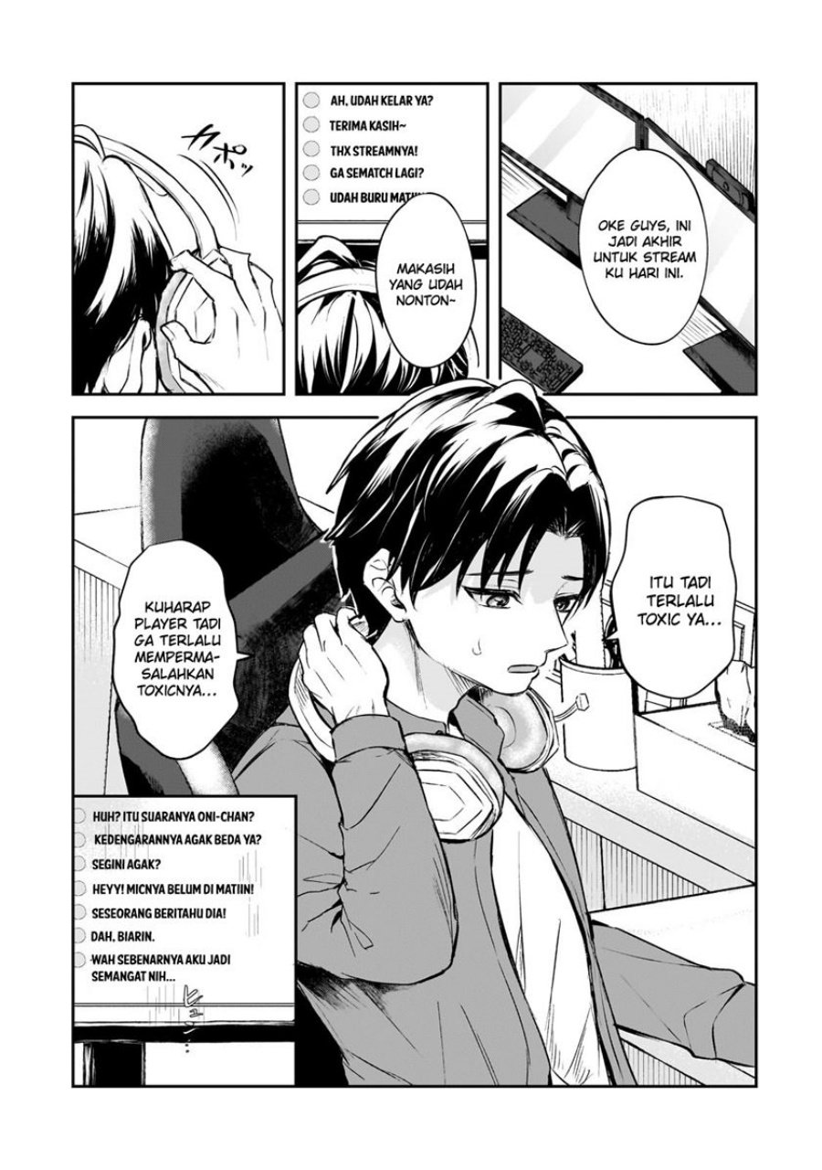 Aorikei Game Haishinsha (20-sai), Haishin no Kiri Wasure ni Yori Ii Hito Bare Suru. Chapter 01 Gambar 7