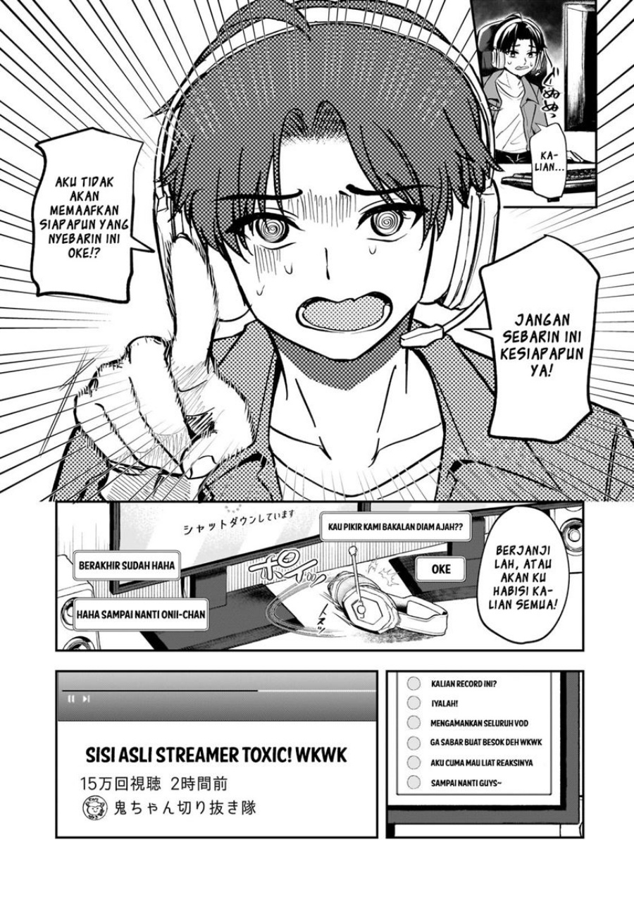 Aorikei Game Haishinsha (20-sai), Haishin no Kiri Wasure ni Yori Ii Hito Bare Suru. Chapter 01 Gambar 23