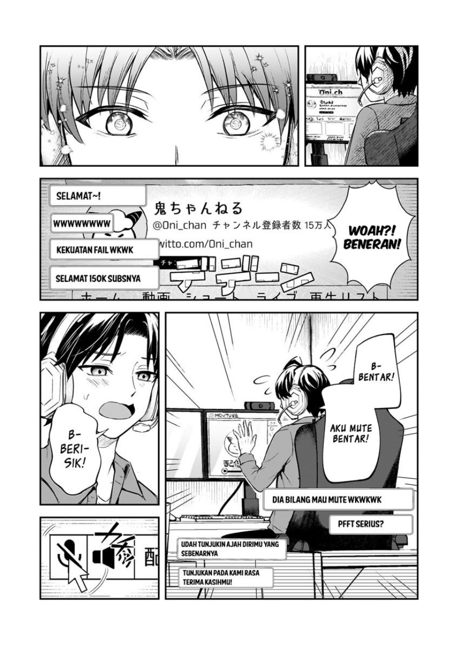 Aorikei Game Haishinsha (20-sai), Haishin no Kiri Wasure ni Yori Ii Hito Bare Suru. Chapter 01 Gambar 39