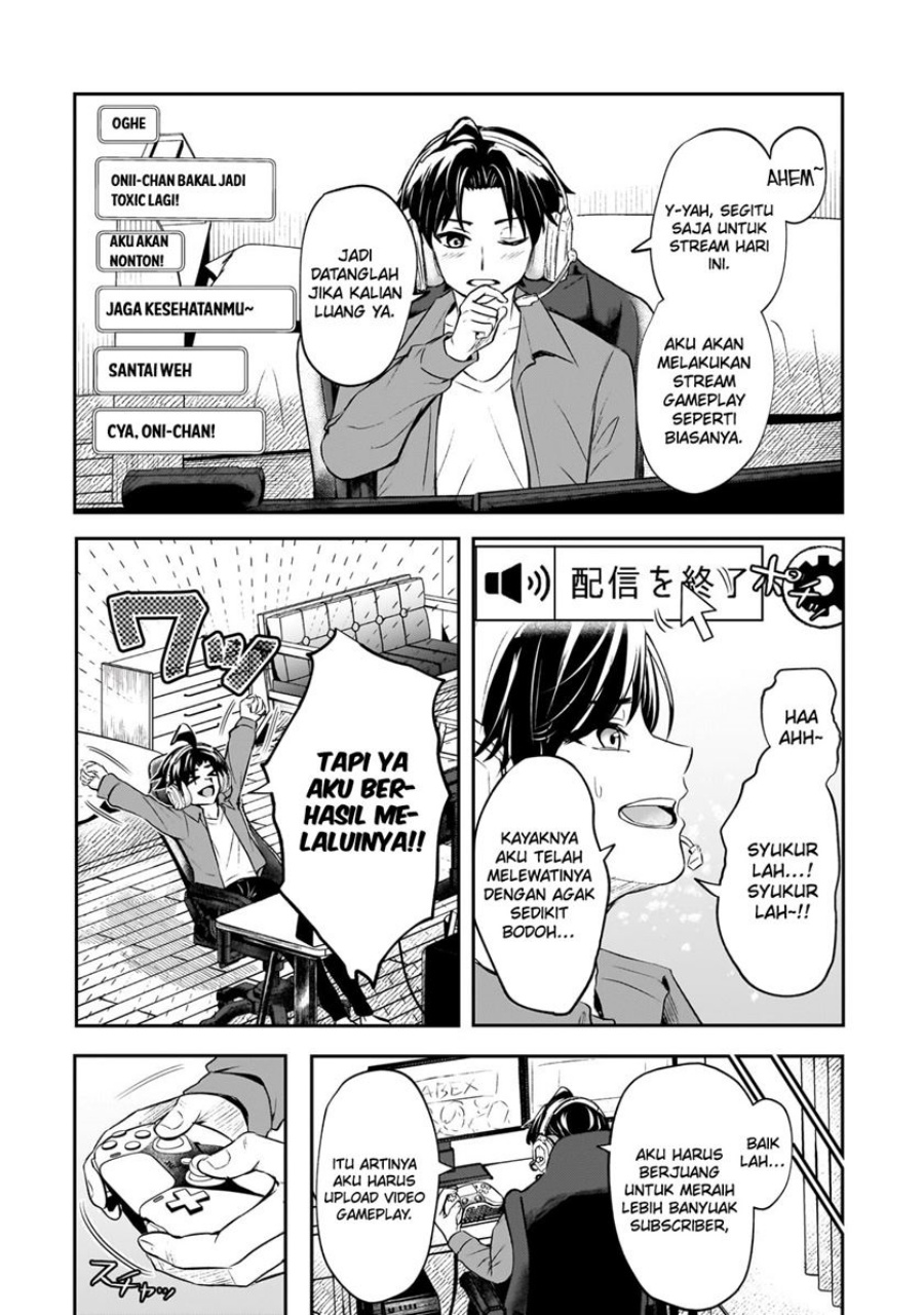 Aorikei Game Haishinsha (20-sai), Haishin no Kiri Wasure ni Yori Ii Hito Bare Suru. Chapter 01 Gambar 42