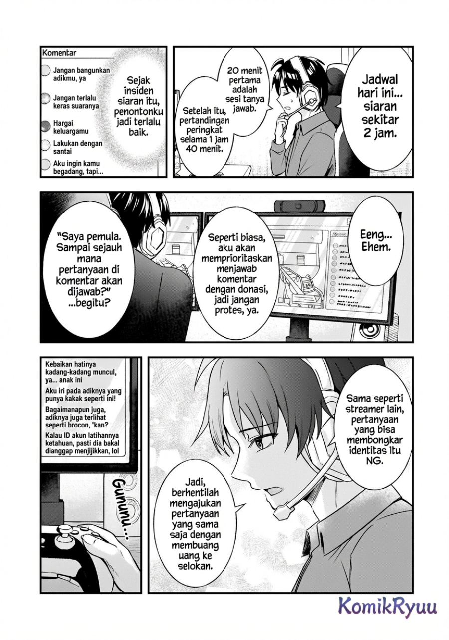 Aorikei Game Haishinsha (20-sai), Haishin no Kiri Wasure ni Yori Ii Hito Bare Suru. Chapter 06 Gambar 17