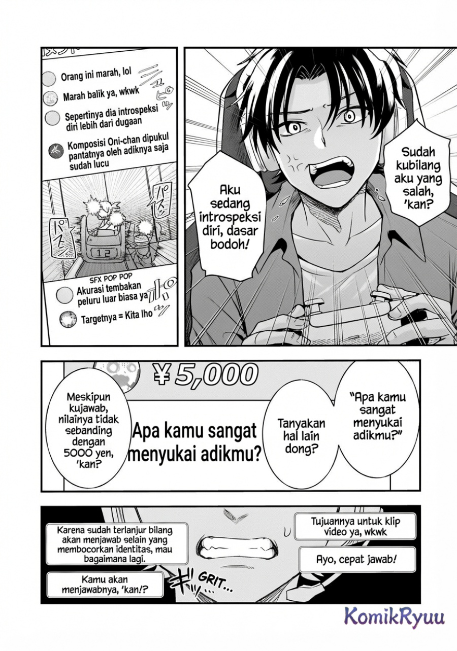 Aorikei Game Haishinsha (20-sai), Haishin no Kiri Wasure ni Yori Ii Hito Bare Suru. Chapter 06 Gambar 19