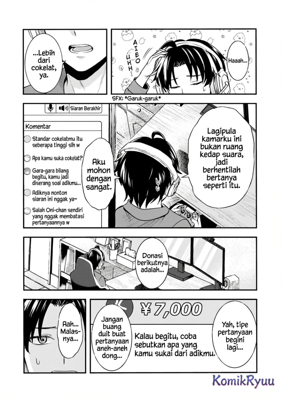 Aorikei Game Haishinsha (20-sai), Haishin no Kiri Wasure ni Yori Ii Hito Bare Suru. Chapter 06 Gambar 20