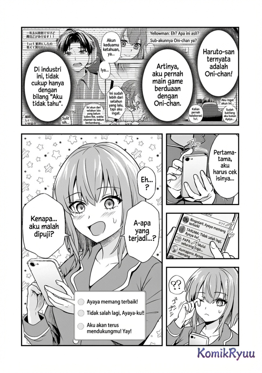 Aorikei Game Haishinsha (20-sai), Haishin no Kiri Wasure ni Yori Ii Hito Bare Suru. Chapter 06 Gambar 26