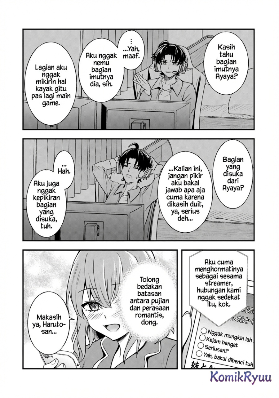 Aorikei Game Haishinsha (20-sai), Haishin no Kiri Wasure ni Yori Ii Hito Bare Suru. Chapter 06 Gambar 30