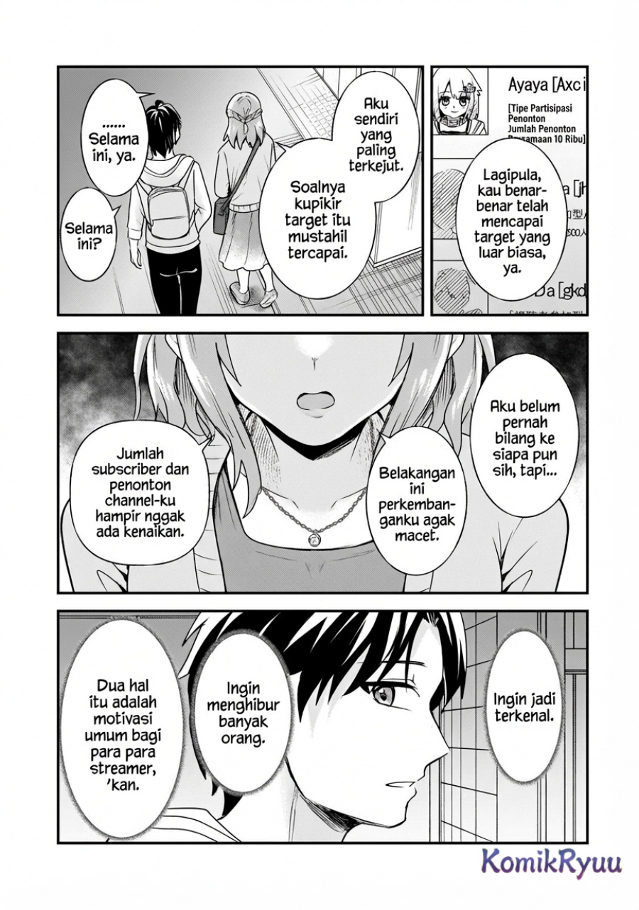 Aorikei Game Haishinsha (20-sai), Haishin no Kiri Wasure ni Yori Ii Hito Bare Suru. Chapter 07 Gambar 21