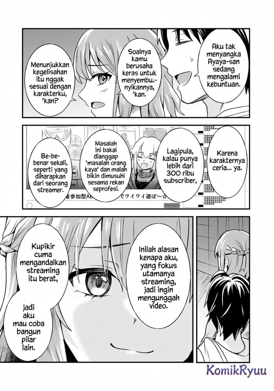 Aorikei Game Haishinsha (20-sai), Haishin no Kiri Wasure ni Yori Ii Hito Bare Suru. Chapter 07 Gambar 22