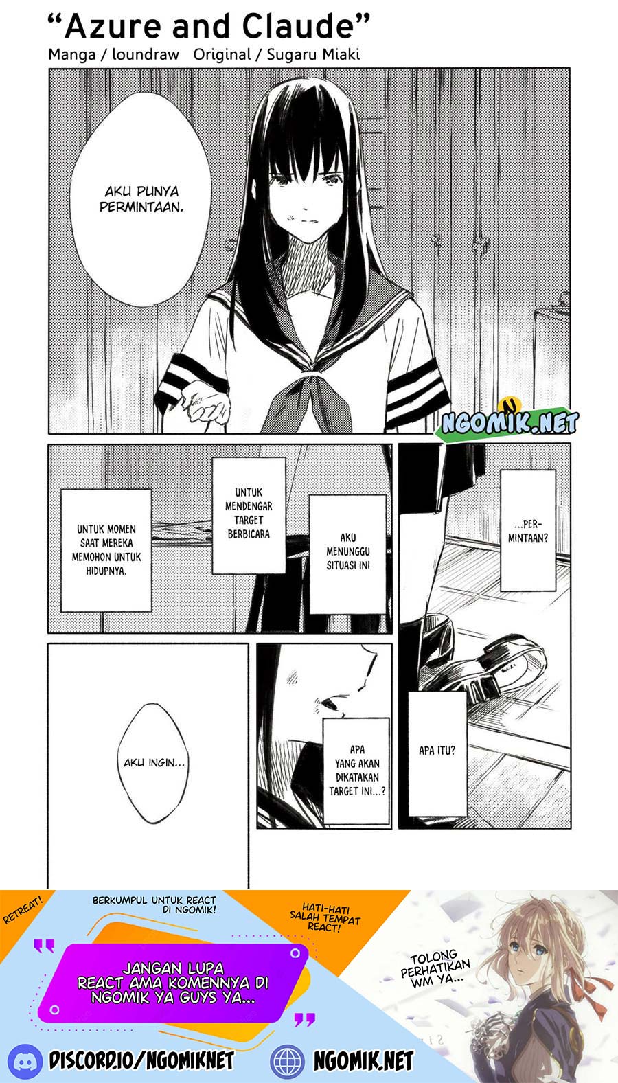 Aozora to Kumorizora Chapter 02 Gambar 2