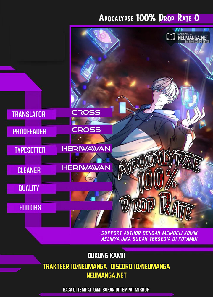 Apocalypse 100% Drop Rate Chapter 05 Gambar 1