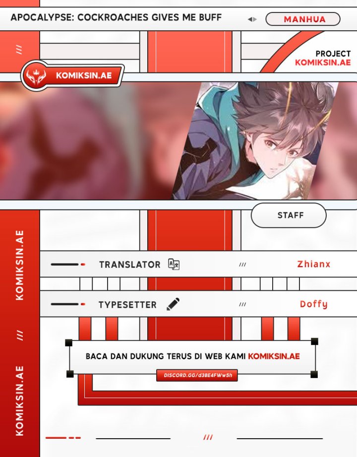Apocalypse: Cockroaches Gives Me Buff Chapter 27 Gambar 1