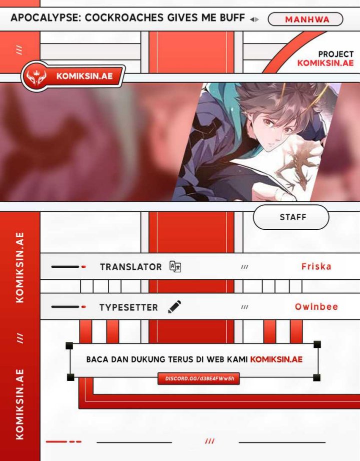 Apocalypse: Cockroaches Gives Me Buff Chapter 35 Gambar 1