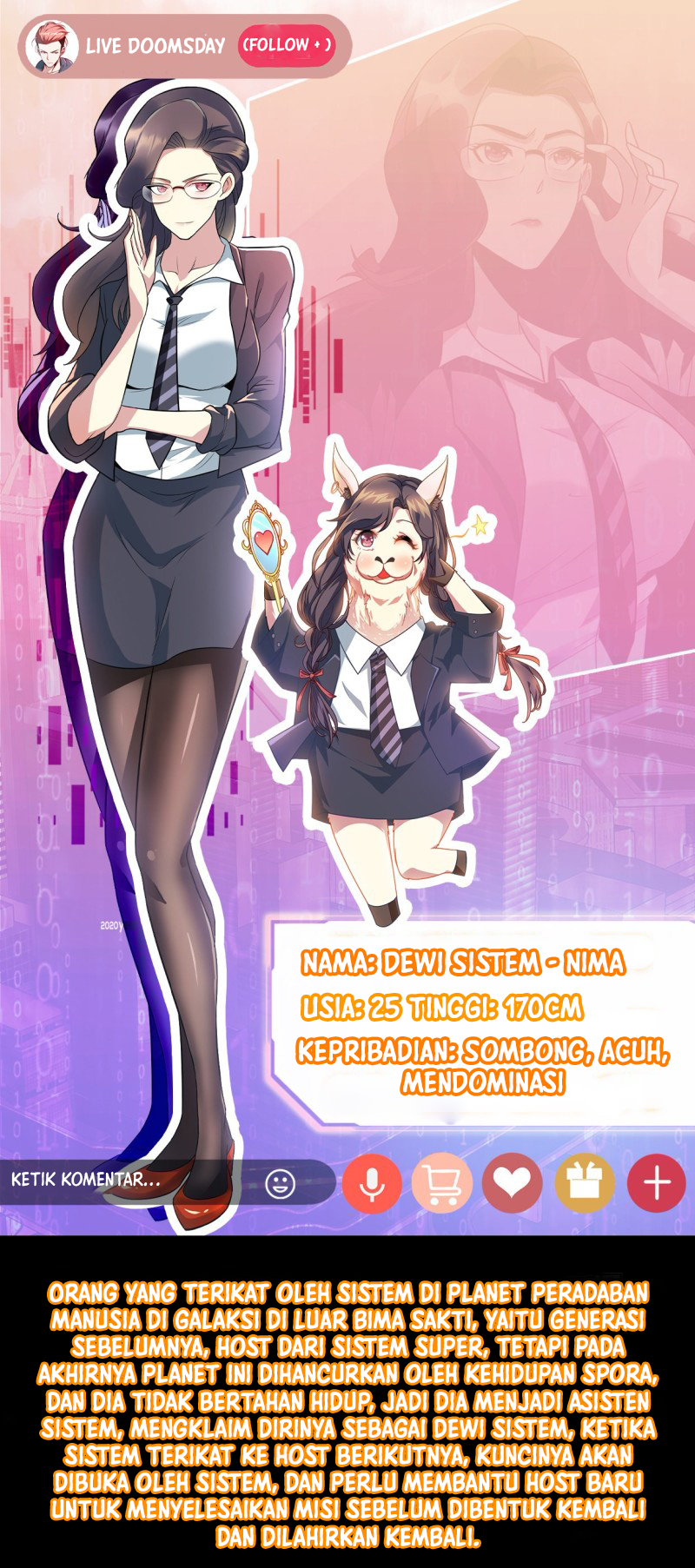 Apocalypse Livestream – Start With Alpaca! Chapter 00 Gambar 2