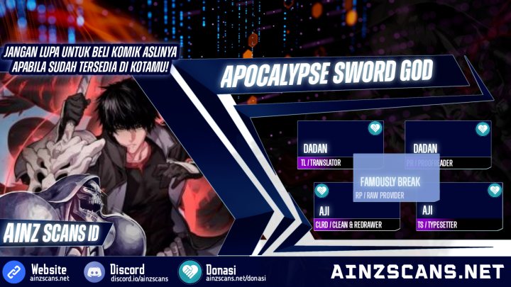 Apocalypse Sword God Chapter 12 Gambar 1