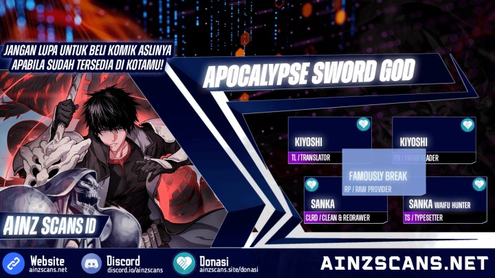 Apocalypse Sword God Chapter 38 Gambar 1