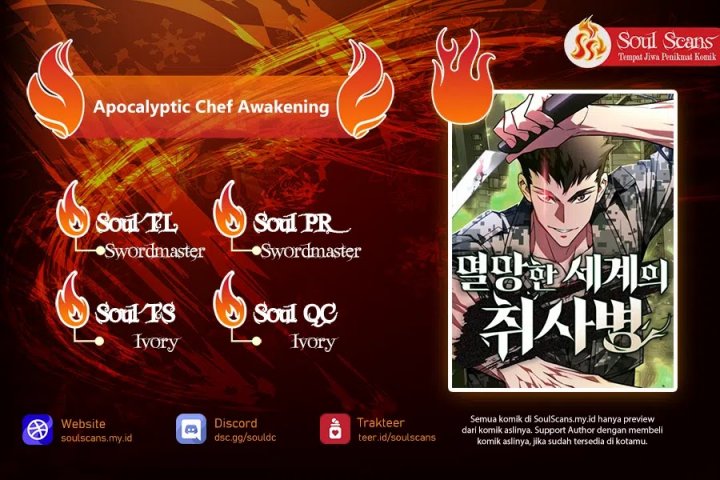 Apocalyptic Chef Awakening Chapter 32 Gambar 1
