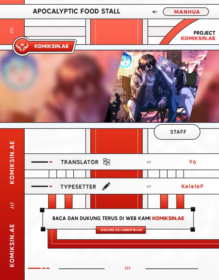 Apocalyptic Food stall Chapter 32 Gambar 1